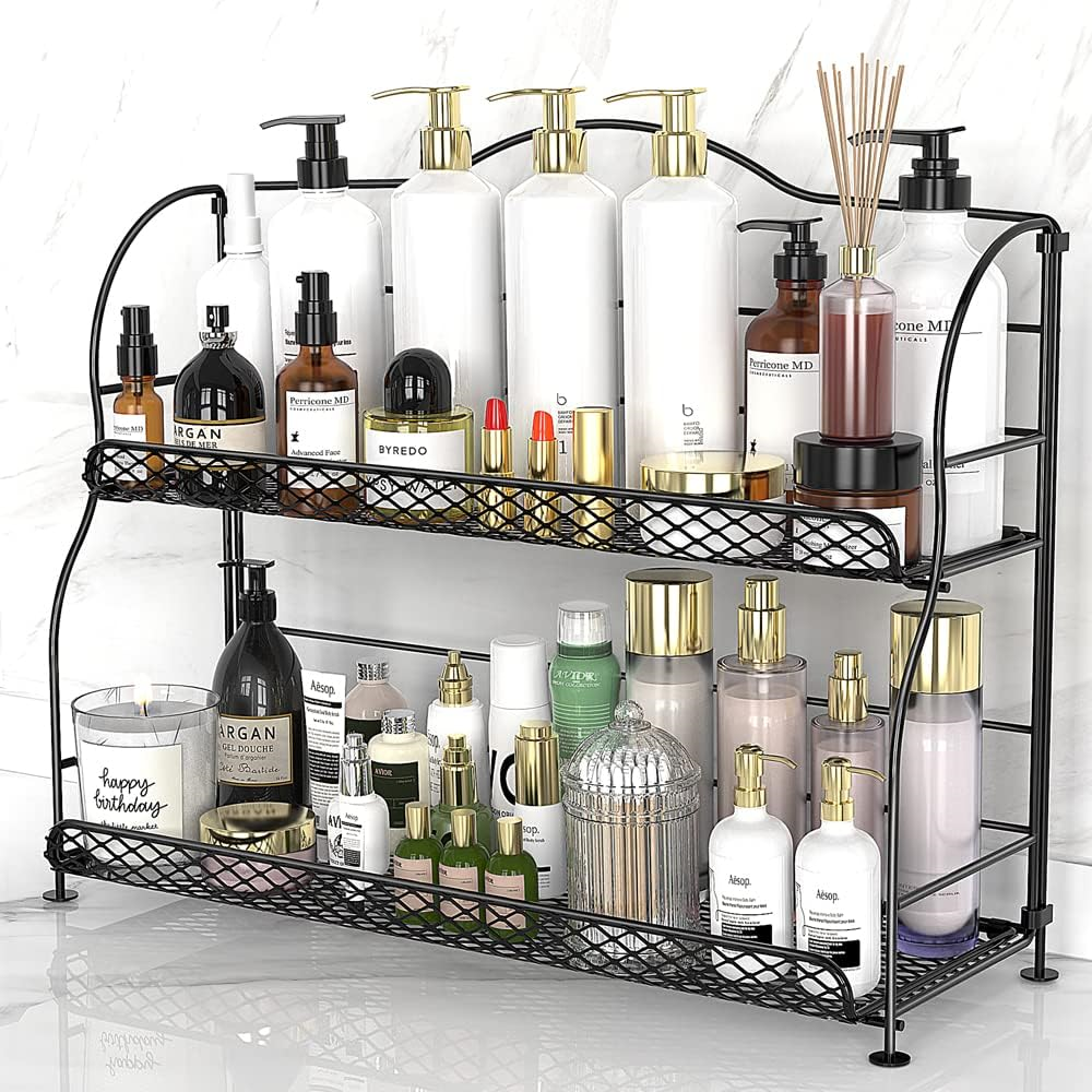 Cisily Bathroom Counter Organizer, Countertop Organizer and Storage Bedroom,