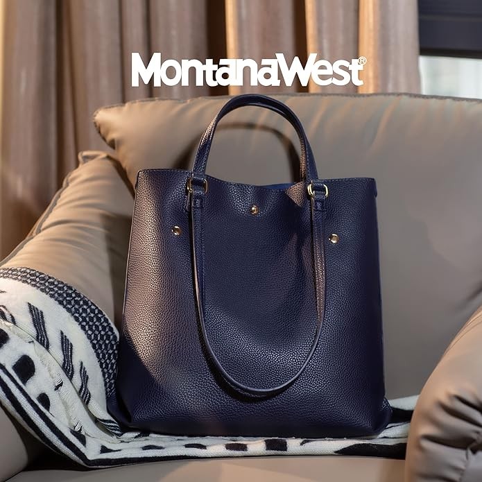 Montana West Tote Bag for Women Purses and Handbags Top Handle Satchel Bag Large Shoulder Handbag
