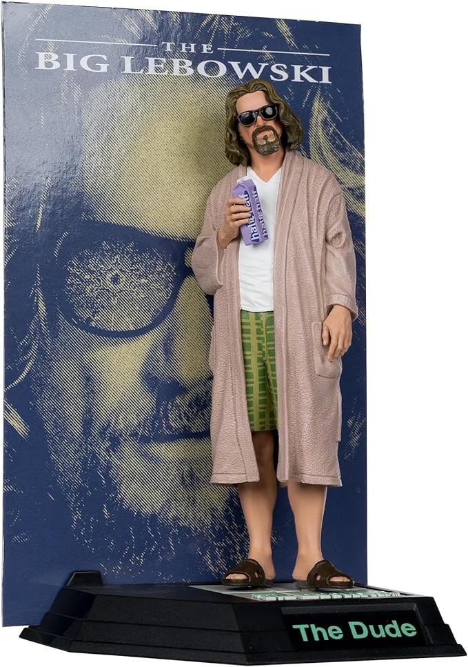 McFarlane - The Big Lebowski - Movie Maniacs - 6" The Dude Posed Figure
