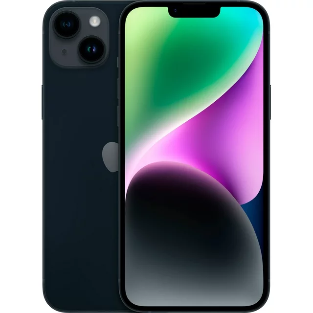 Restored Apple iPhone 14 Plus - Carrier Unlocked - 128GB Midnight - MQ3R3LL/A (Refurbished)